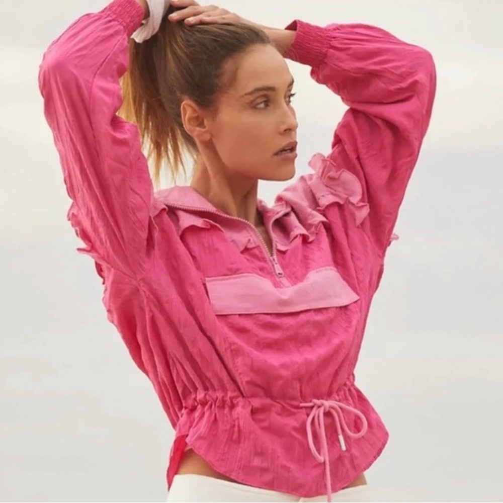 Free People Movement Let’s Go Out Azalea 1/4 Zip Pullover
